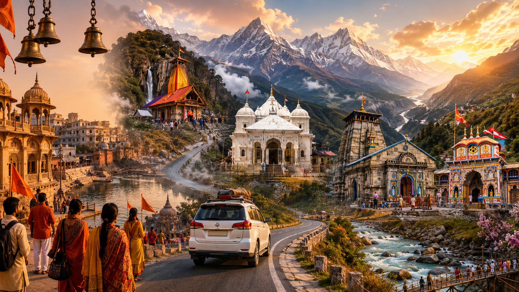 Uttarakhand Char Dham Yatra from Bhilwara Travel Plan - Pilgrimage Guide 

